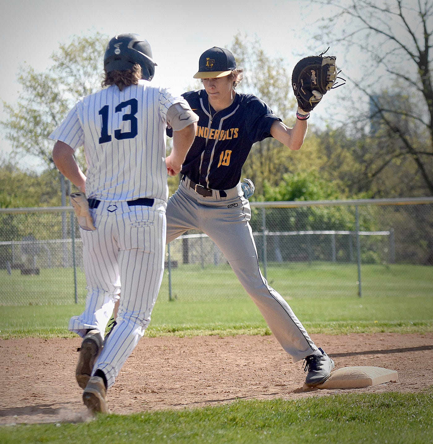 West York takes on Littlestown in a York-Adams Division III baseball game Wednesday, April 24, 2024, at Sunset Lane Park in West Manchester Township. West York walked off with an 11-10 win in nine innings.