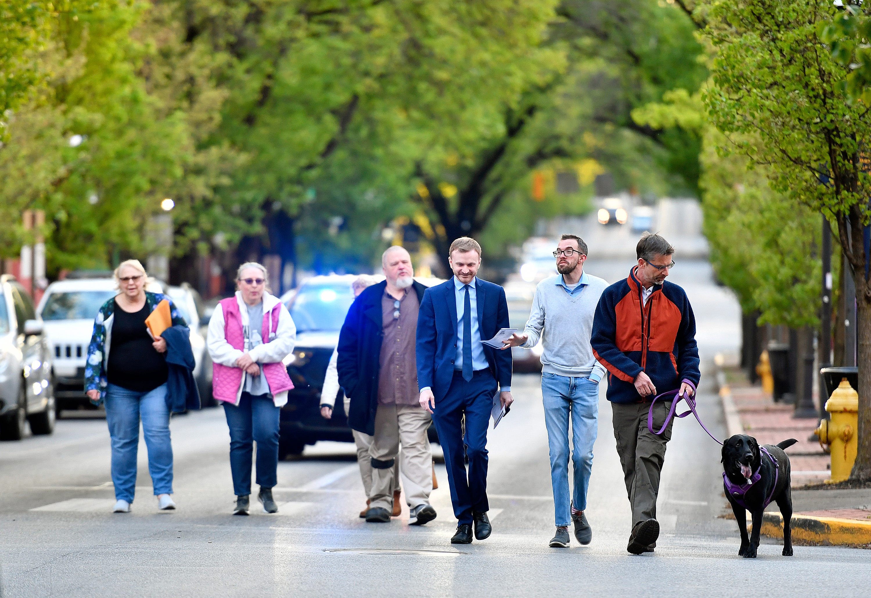 Community members take part in the 38th Annual Crime Victims’ Rights March & Candlelight Vigil in York City, Thursday, April 25, 2024. (Dawn J. Sagert/The York Dispatch)