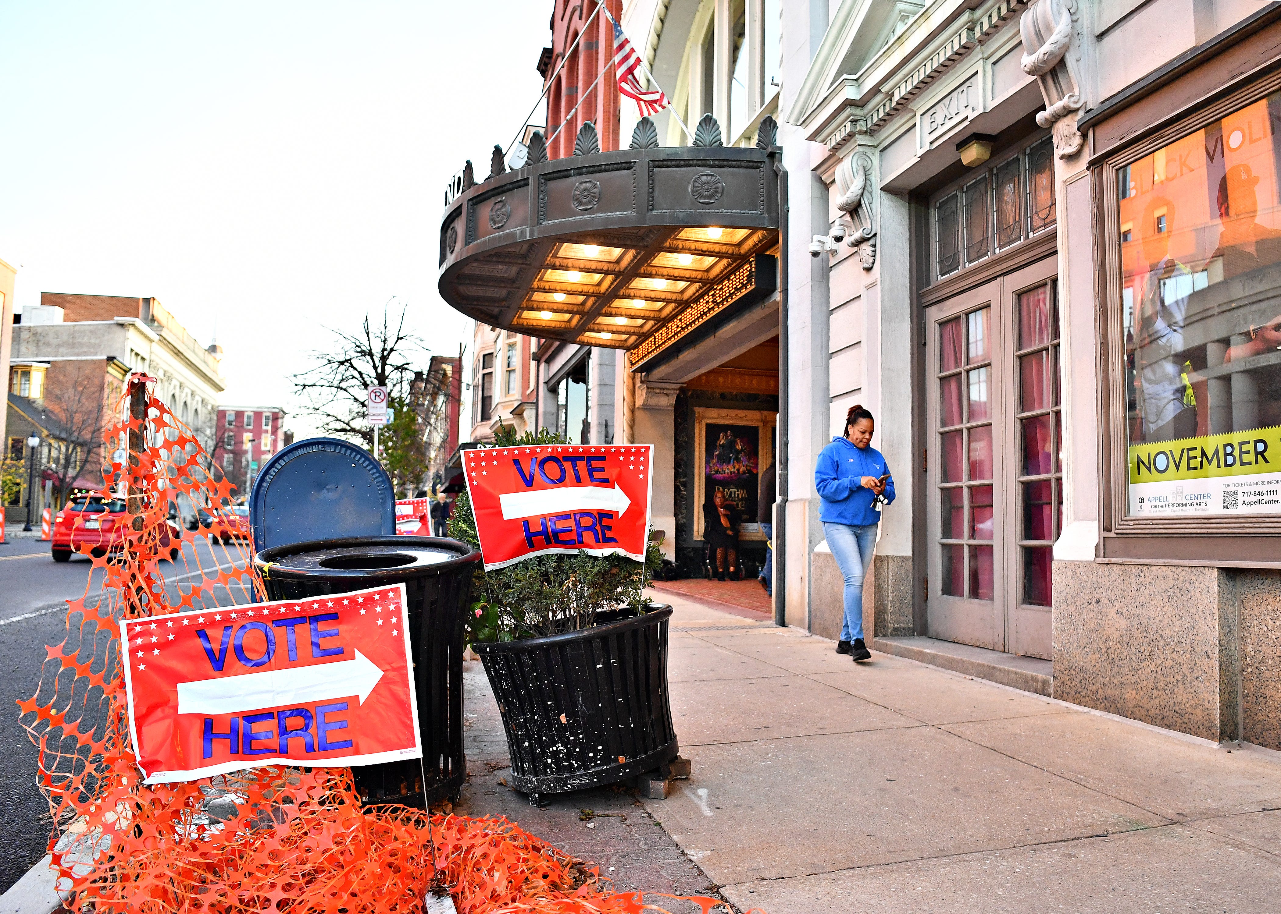 Election Day at the The Appell Center for the Performing Arts in York City, Tuesday, Nov. 8, 2022. Dawn J. Sagert/The York Dispatch